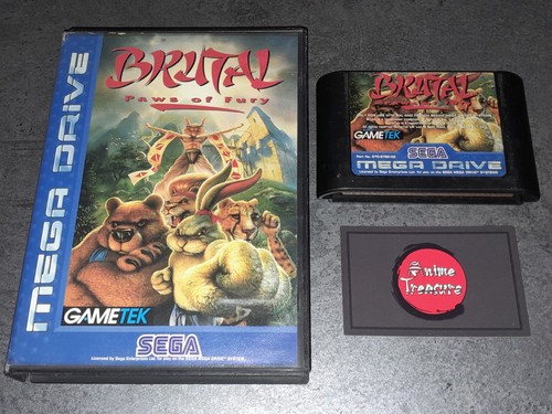Jeu sega megadrive brutal - jeu,