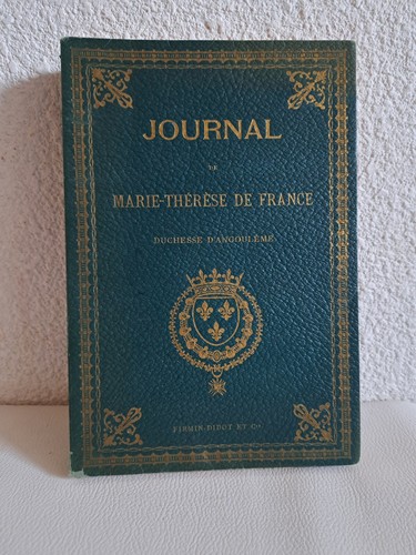 Journal marie thérèse de - journal,