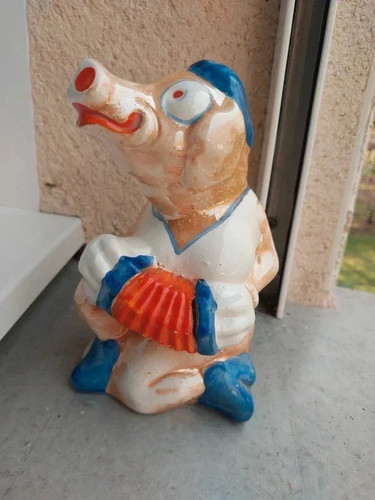 Rare tirelire casser cochon - tirelire,