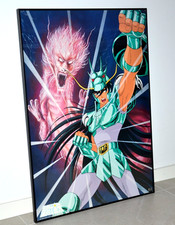 Saint Seiya - Dragon Shiryu V1 Poster - B2 size 51.5cm x 73cm - Japan 1987 Araki