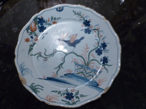 Assiette faience la - faience,