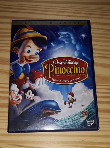 Dvd disney pinocchio edition - disney,