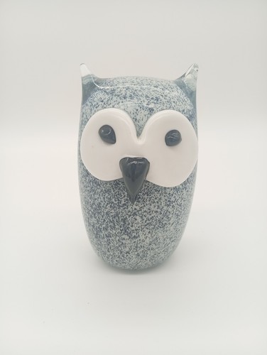 Statuette hibou chouette - chouette, verre