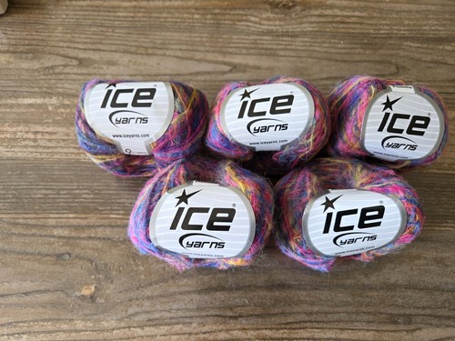 Lot pelotes laine ice - lot, 5