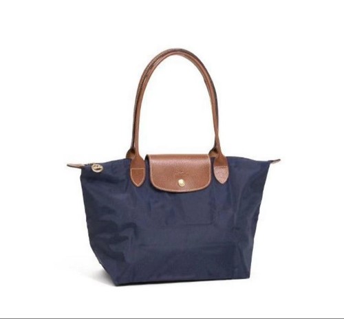 New longchamp shoulder navy - new,