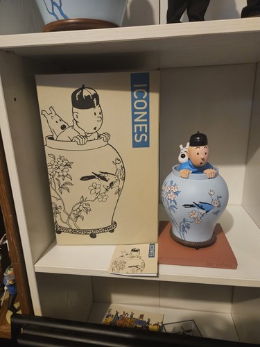 Figurine tintin kuifje - kuifje, potiche