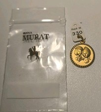 MEDAL pendant Les Amoureux de Peynet gold plate murat 1.8 cm