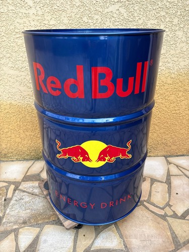 Baril métal red bull - baril,