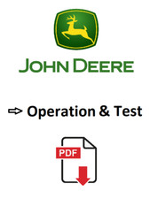 John Deere 4555 4755 4955 4560 4760 4960 Tractors Operation & Test Manual TM1461