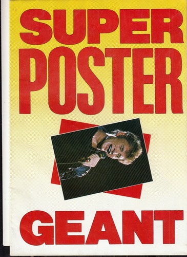 Super poster geant johnny - poster, *johnny