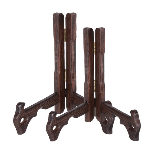 2pcs supports bois pour - en,