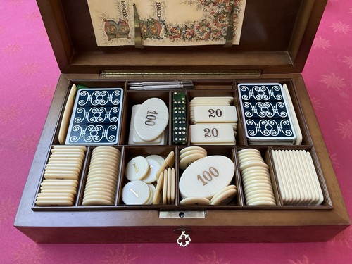 Luxueux coffret cartes - coffret, à