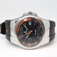 FESTINA 6717 Black-Tone Band Quartz Analog Men's Watch New Battery