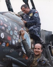 MiG 29 pilots at RAF Bruggen  - Original large RAF print