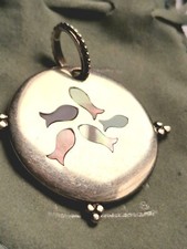 Pendentif Clio Blue Argent