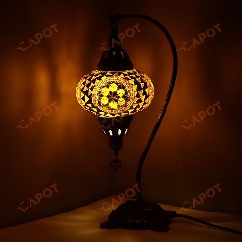 Lampe table mosaïque - table,