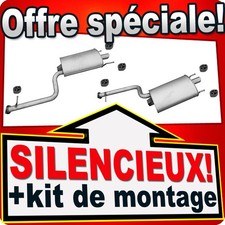 2x Silencieux Arriere pour