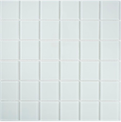Mosaïque verre blanc - mosaïque,
