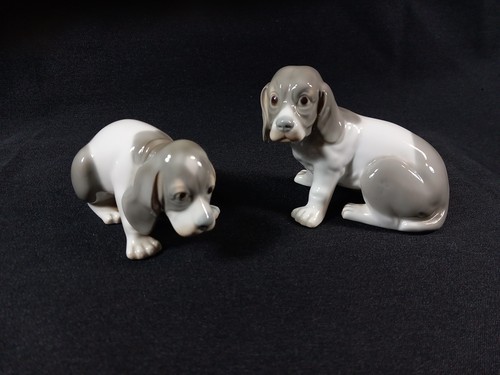 Paire chiens porcelaine xxe - paire,