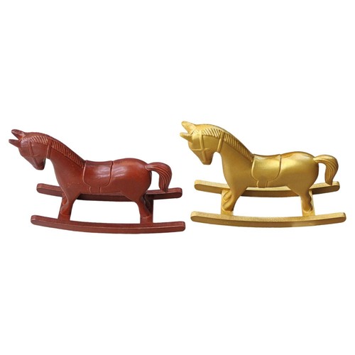 Statue cheval bascule - statue,