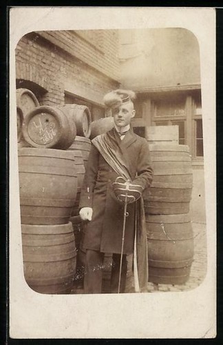 Carte postale photo étudiant