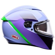 Casque moto violet Bell