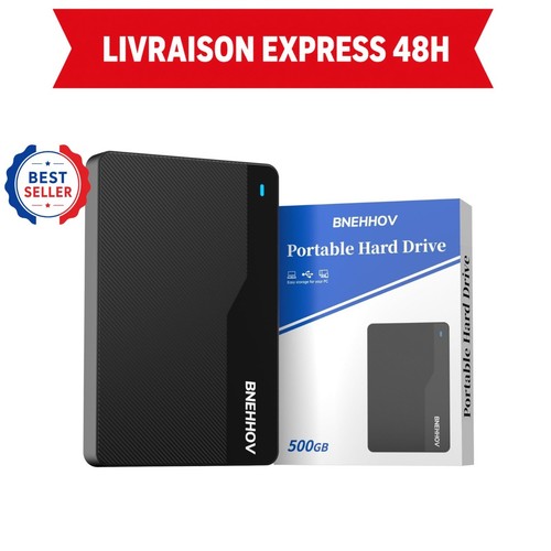 Disque dur externe portable - disque,