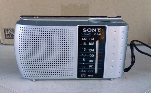 Radio portable sony icf - portable, icf-8
