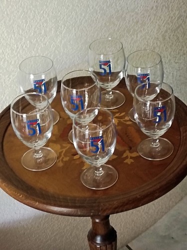 Verres pastis anciens - 7,
