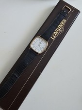 Montre Longines QUARTZ VINTAGE POUR HOMME TRÈS BONNE ÉTAT AVEC BOÎTE ORIGINALE