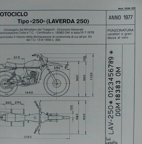 Laverda chott 250 1977 - chott, 2