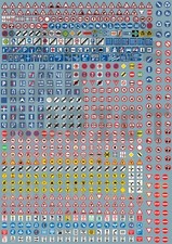 Décalcomanie à l'eau 1:87