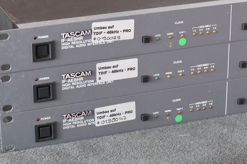 Tascam ae8hr aes ebu - tascam, /