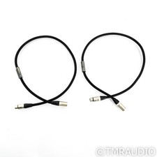 Shunyata Research Zi-Tron Cobra XLR Cables; 1m Pair Balanced Interconnects