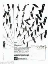 ADVERTISEMENT ADVERTISING 026 1964 Matsushita Electric Washer Washing Machine