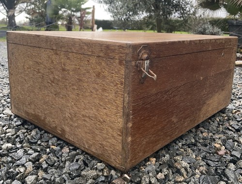 Boîte bois massif pottier - boîte,
