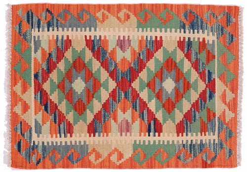 Tapis afghan maimana kelim - afghan,
