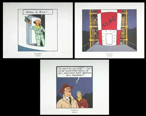 Hergé objectif lune 3 - :, lune,
