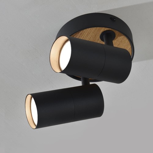 Lampe plafond bois - de, en
