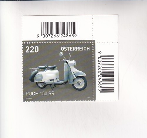 Timbre autriche moto puch - autriche, 150