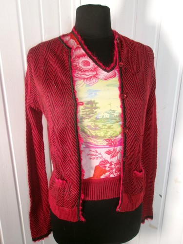 Pull tricot gilet mohair - , +
