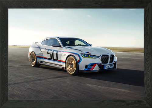 Bmw csl framed - bmw,