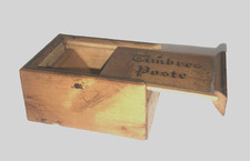 Boîte à timbres postaux en bois