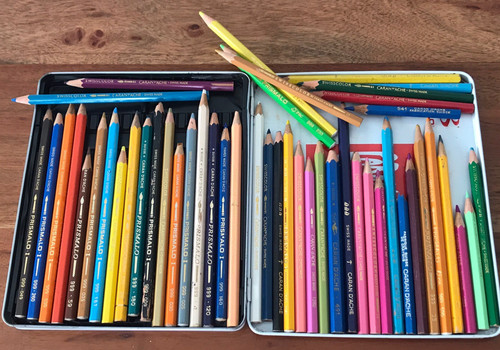 Lot crayon suisse de - 48,