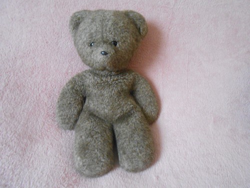 Doudou peluche ours brun