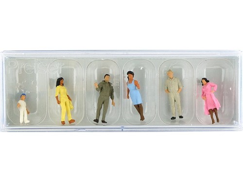 Preiser passants ho 1 87 - ho, 1/87