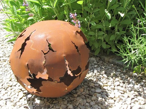 Boule rouille noble - boule,