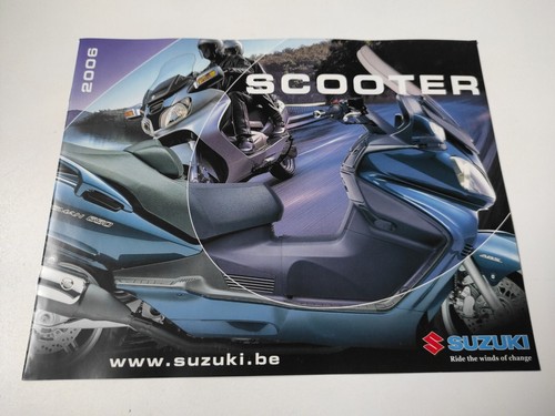 Suzuki scooters gamme 2006 - scooters,