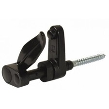 Arrêt de volet composite pour volets alu et PVC - L 130 - Noir TORBEL
