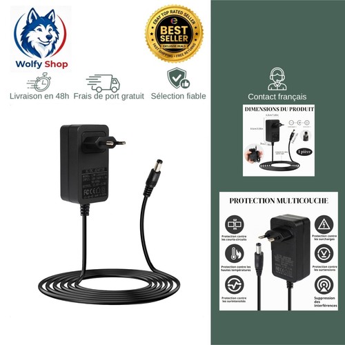 Adaptateur secteur 12v - adaptateur, 36w